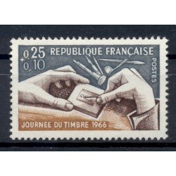 Francia  1966 - Y & T n. 1477 - Giornata del Francobollo (Michel n. 1540)