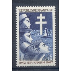 France 1967 - Y & T  n. 1532 - Victoire de Bir-Hakeim (Michel n. 1599)