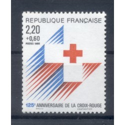 Francia  1988 - Y & T n. 2555 a. - A profitto della Croce Rossa (Michel n. 2692 C)