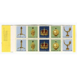 Suède 1971 - Mi. n. MH-29 - Insignes royaux