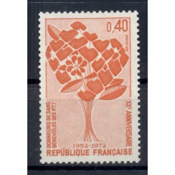 Francia  1972 - Y & T n. 1716 - Donatori di sangue delle Poste (Michel n. 1791)