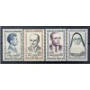 France 1961 - Y & T  n. 1288/91 - Héros de la Résistance (Michel n. 1342/45)