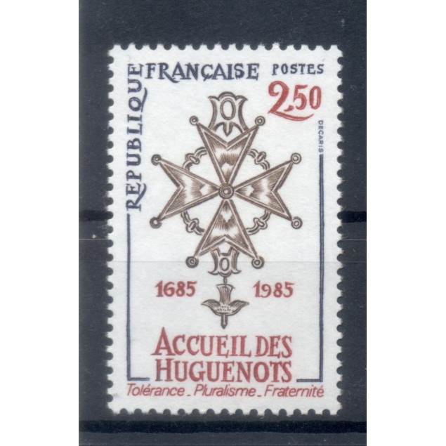 Francia  1985 - Y & T n. 2380 - Revoca dell'Editto di Nantes  (Michel n. 2512)