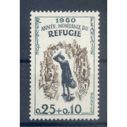 Francia  1960 - Y & T n. 1253 - Anno mondiale del Rifugiato (Michel n. 1301)