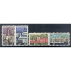 Francia  1958 - Y & T n. 1152/55 - Città ricostruite (Michel n. 1188/91)