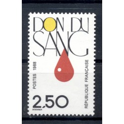 France 1988 - Y & T  n. 2528 - Don du sang (Michel n. 2665)