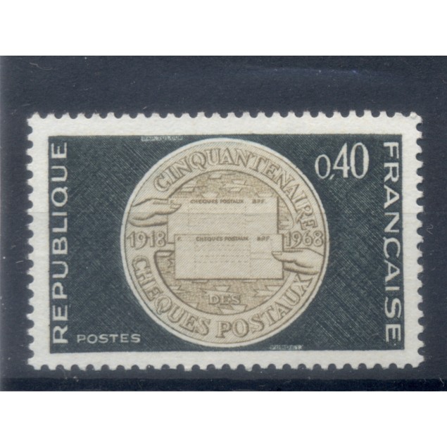 France 1968 - Y & T n. 1542 - Postal current accounts (Michel n. 1609)