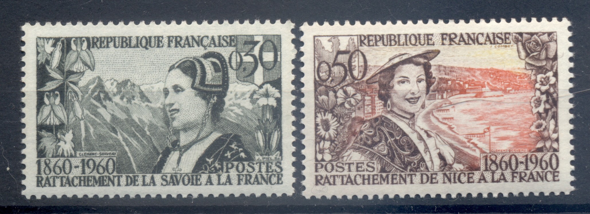 PHOTO CONTRACTUELLE AUTOADHESIF Timbre France Oblitere Bonnes Vacances