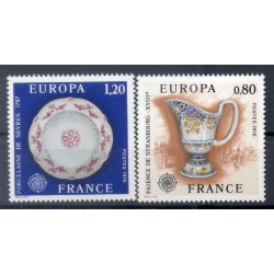 France 1976 - Y & T n. 1877/78 - Europa (Michel n. 1961/62)