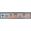 France 1958 - Y & T n. 1180/86 - City coat of arms (Michel n. 1217/23)