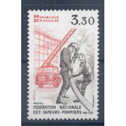 France 1982 - Y & T n. 2233 - Fédération nationale des sapeurs-pompiers (Michel n. 2352)