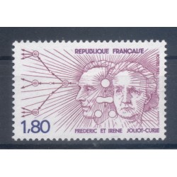 France 1982 - Y & T n. 2218 - Frédéric and Irène Joliot - Curie (Michel n. 2347)