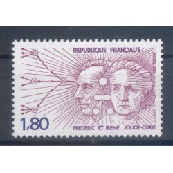 Francia  1982 - Y & T n. 2218 - Frédéric e Irène Joliot - Curie (Michel n. 2347)