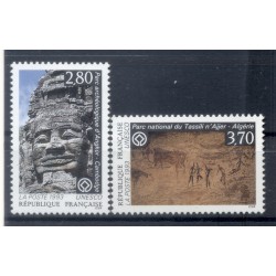 France 1993 - Y & T  n. 110/11 - UNESCO (Michel n. 45/46)