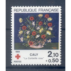 France 1984 - Y & T  n. 2345  - Au profit de la Croix-Rouge (Michel n. 2473 A)