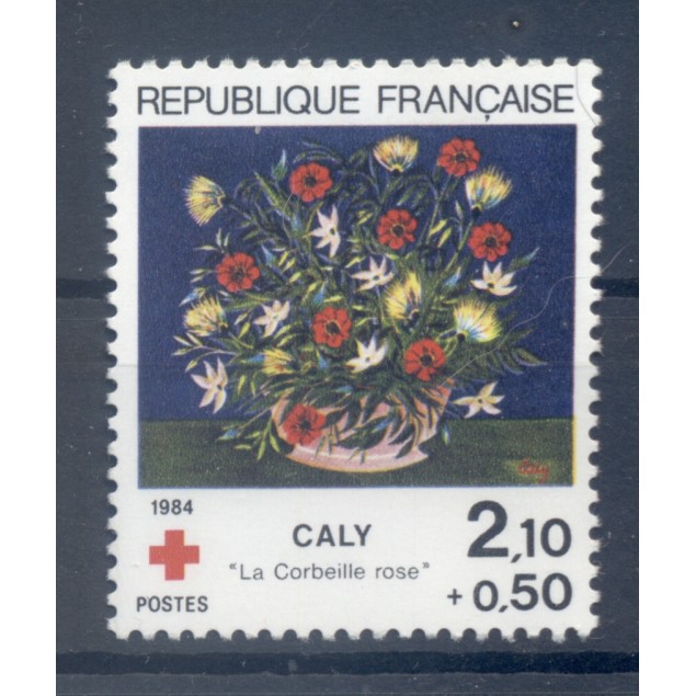 Francia  1984 - Y & T n. 2345 - A profitto della Croce Rossa (Michel n. 2473 A)
