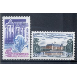 France 1980 - Y & T  n. 2111/12 - Série touristique (Michel n. 2221-33)