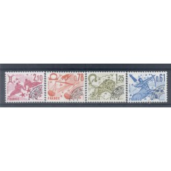 France 1978 - Y & T  n. 154/57 préoblitérés - Signes du Zodiaque (Michel n. 2112/15)