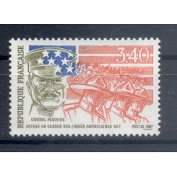 France 1987 - Y & T n. 2477 - United States war entry (Michel n. 2612)