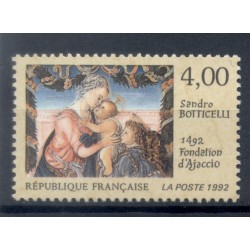 France 1992 - Y & T n. 2754 - Foundation of Ajaccio  (Michel n. 2898)
