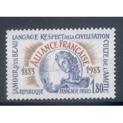 France 1983 - Y & T  n. 2257 - Alliance française (Michel n. 2383)