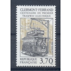 France 1989 - Y & T n. 2608 - 1st electric tram (Michel n. 2745)