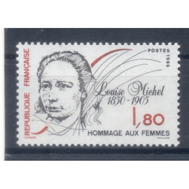 France 1986 - Y & T  n. 2408 - Louise Michel (Michel n. 2540)