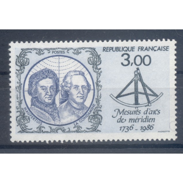 France 1986 - Y & T  n. 2428 - Maupertuis et La Condamine (Michel n. 2561)