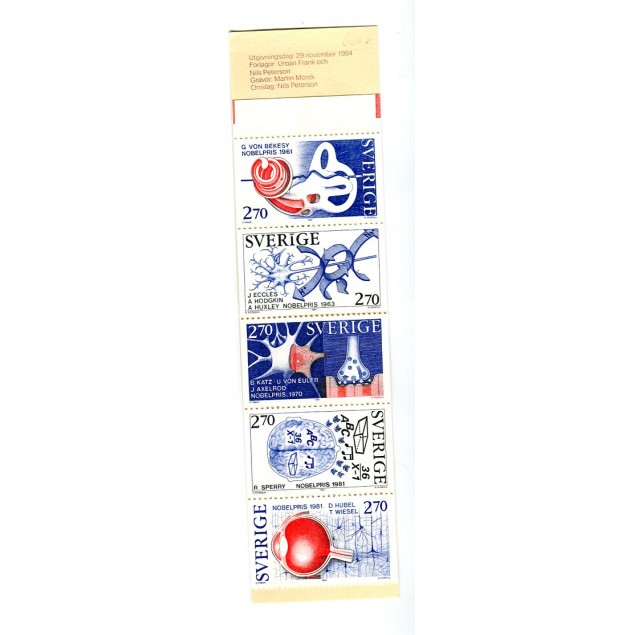 Suède 1984 - Mi. n. MH-103- Prix Nobel