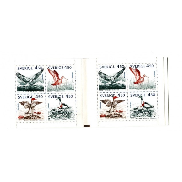 Sweden 1992 -  Mi. n. MH-176 - Mare Balticum, Birds