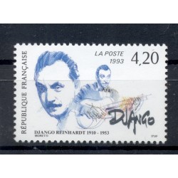 Francia  1993 - Y & T n. 2810 - Django Reinhardt (Michel n. 2955)