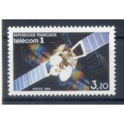Francia  1984 - Y & T n. 2333 - Satellite TELECOM 1 (Michel n. 2459)