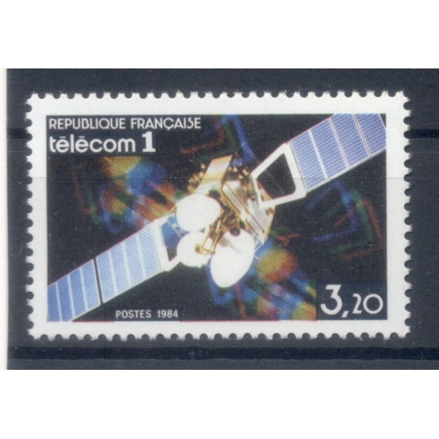 France 1984 - Y & T n. 2333 - Satellite TELECOM 1 (Michel n. 2459)