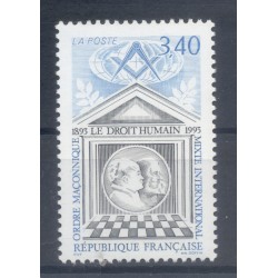 Francia  1993 - Y & T n. 2796 - "Le Droit Humain" (Michel n. 2942)