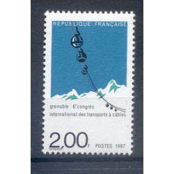 Francia  1987 - Y & T n. 2480 - Trasporti via cavo (Michel n. 2613)