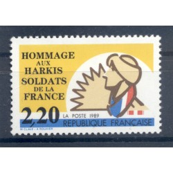 Francia  1989 - Y & T n. 2613 - Omaggio agli Harkis (Michel n. 2750)