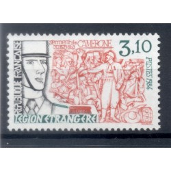 France 1984 - Y & T  n. 2311 - Légion étrangère (Michel n. 2443)