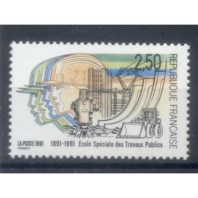 France 1991 - Y & T n. 2726 - ESTP (Michel n. 2861)