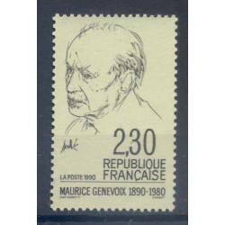 France 1990 - Y & T  n. 2671 - Maurice Genevoix (Michel n. 2807)