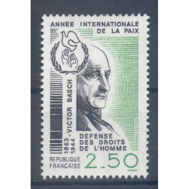 Francia  1986 - Y & T n. 2415 - Anno internazionale della Pace  (Michel n. 2545)