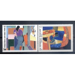 Francia  1986 - Y & T n. 2413/14 - Serie artistica (Michel n. 2544-53)