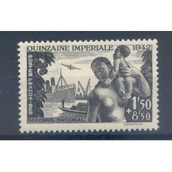Francia 1942 - Y & T n. 543 - Quinzaine impériale (Michel n. 552)