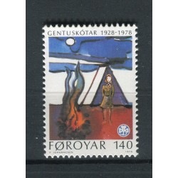 Faroe Islands 1978 - Mi. n. 41 - Scouting