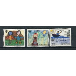 Îles Féroé 1979 - Mi. n. 45/47 - Année internationale de l'Enfant
