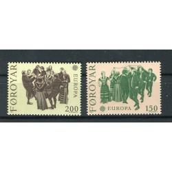 Faroe 1981 - Mi. n. 63/64 - EUROPA CEPT Folklore