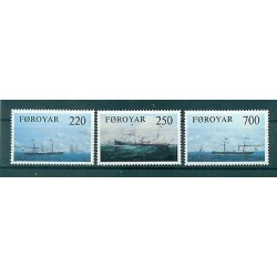 BATEAUX A VAPEUR - STEAMSHIPS FAROE ISLANDS 1983