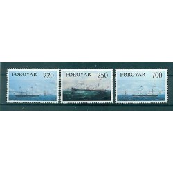 Faroe Islands 1983 - Mi. n. 79/81 - Steamships