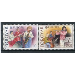 Îles Féroé 1985 - Mi. n. 116/117 - EUROPA CEPT Musique