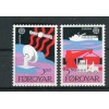 Faroe 1988 - Mi. n. 166/167 - EUROPA CEPT Transport & Communication