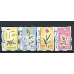 Faroe 1988 -  Mi. n. 162/165 - Flowers